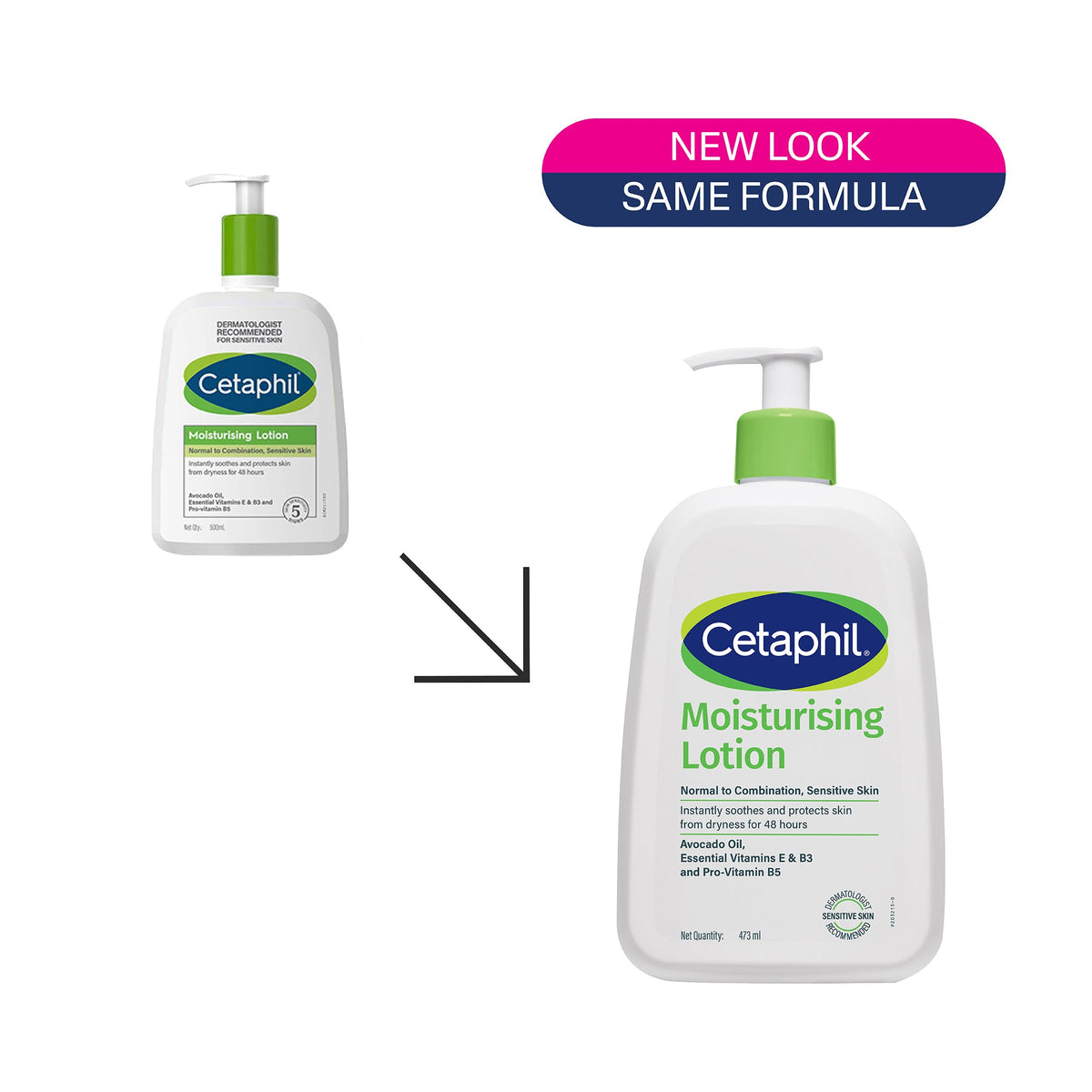 Cetaphil Moisturising Lotion 473 ml For Dry to Normal skin