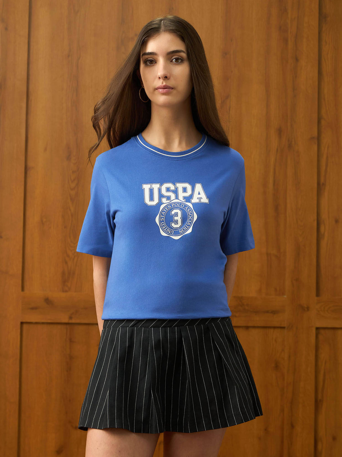 Green Printed Boxy Fit T-Shirt | U89 - view 14