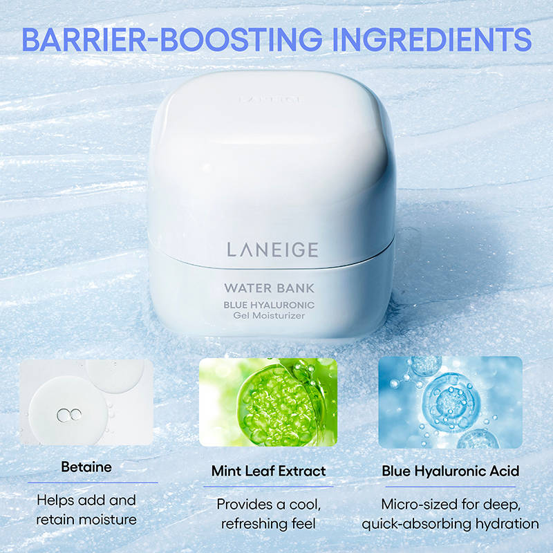Water Bank Blue Hyaluronic Gel Moisturizer | FC3 - view 4