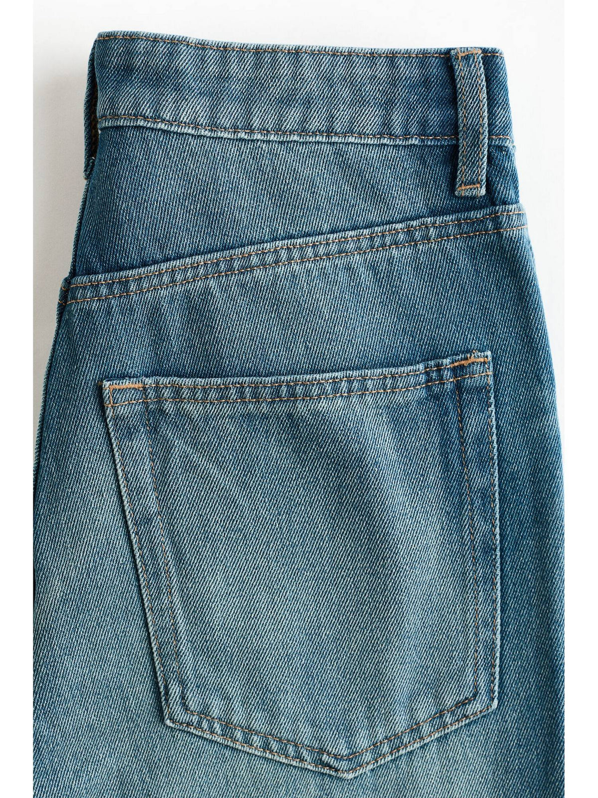 Women Blue Straight High Jeans | ST23 - view 7