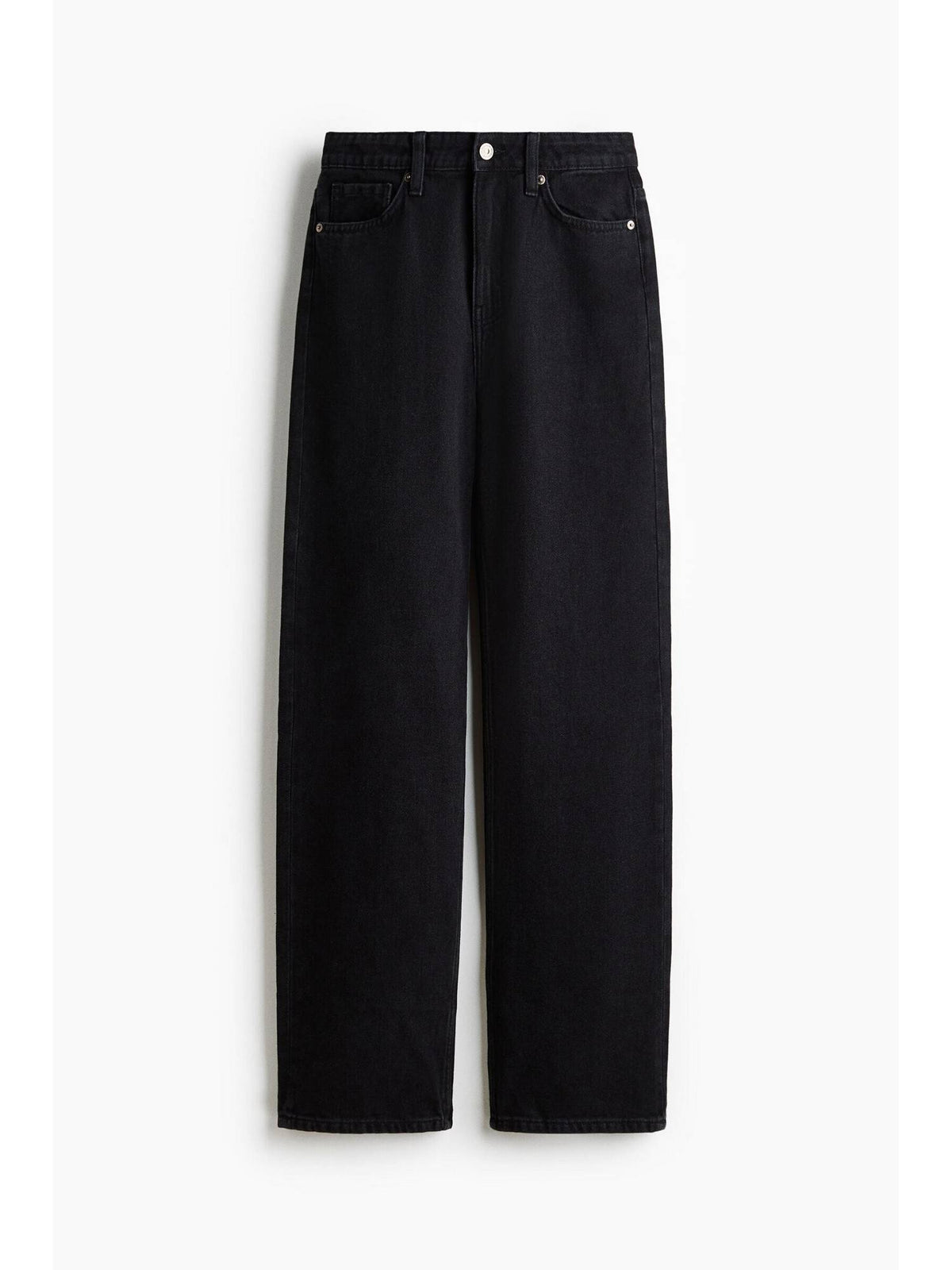 Women Black Straight High Jeans | ST23 - view 5