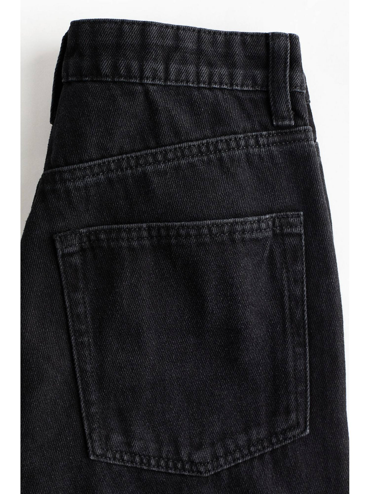 Women Black Straight High Jeans | ST23 - view 6