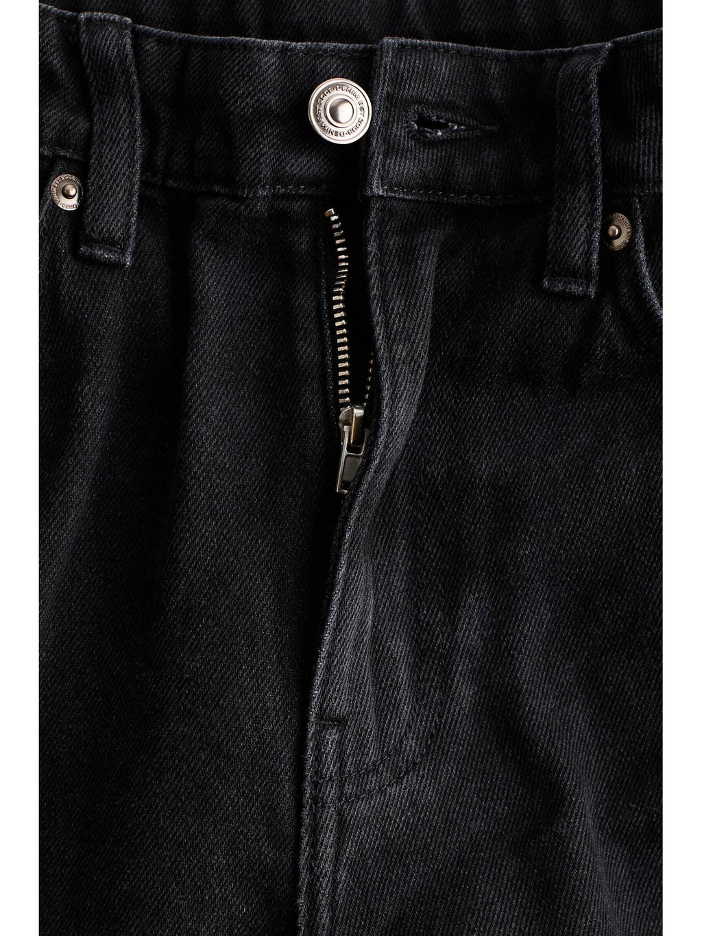Women Black Straight High Jeans | ST23 - view 7