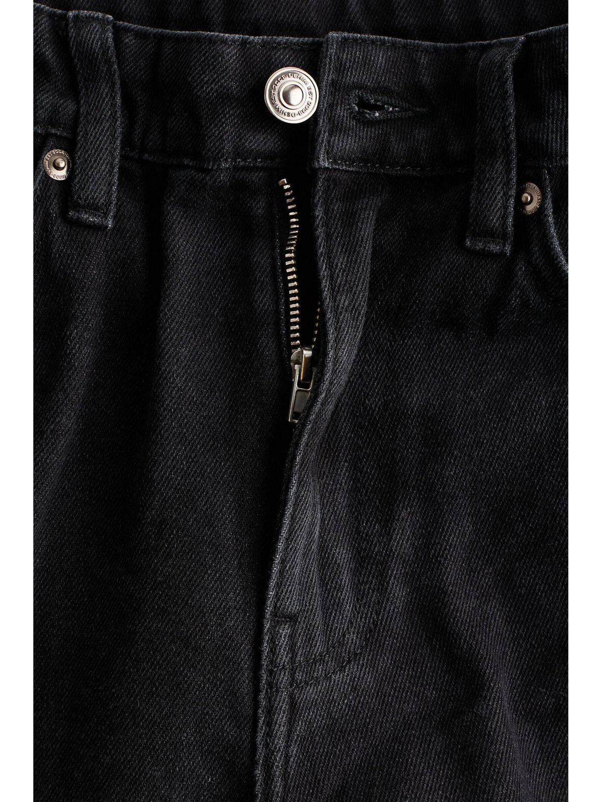 Women Black Straight High Jeans | ST23 - view 7