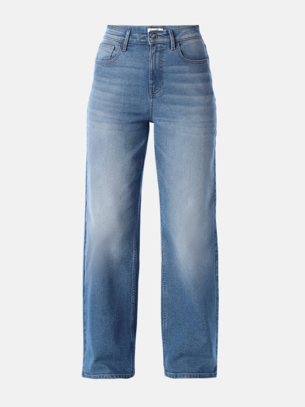 Women'S Solid Straight Fit Blue Jeans | BG78 - view 6