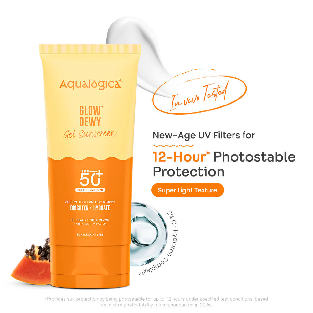 Glow+ Dewy Sunscreen Gel SPF 50+ PA++++ | FC3 - view 27