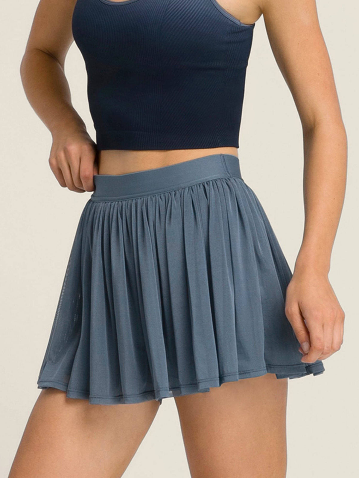 Women Headliner Skort Pleated Sports Tennis Skort - view 4