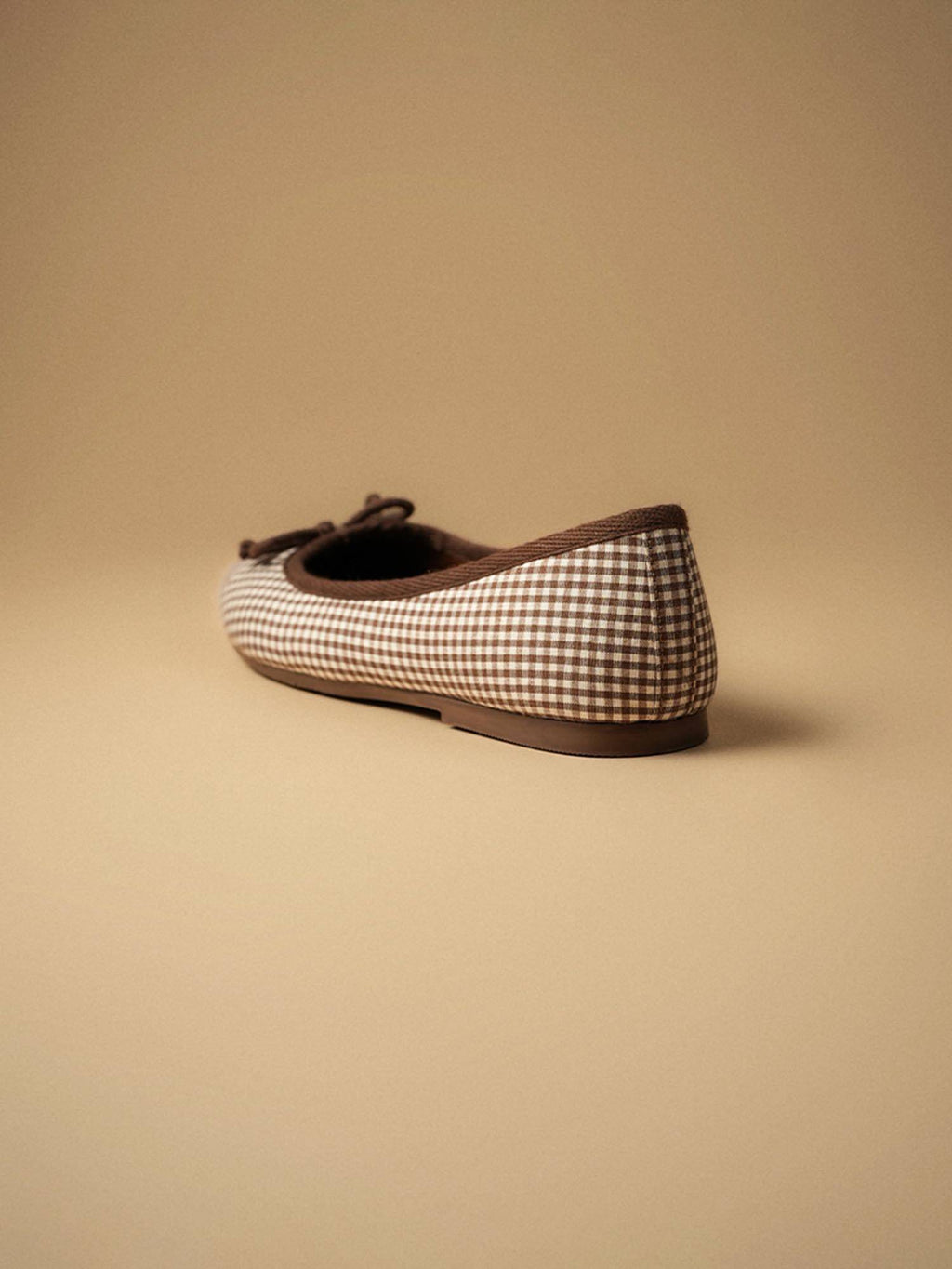 Swans Check Brown Ballerina | F61 - view 7