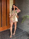 White Palm Printed Shirt | S67 - view 1
