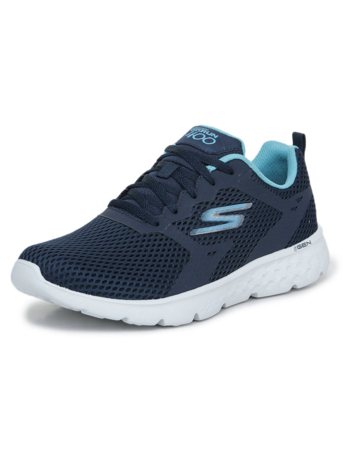 Women Go Run 400 Navy Blue Running Shoes | SH9 - view 3