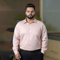 Flexi Stretch Plus Shirt in Dusty Pink