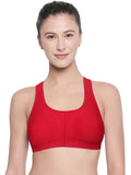 Women Cotton Spandex Full Coverage Non Padded Sports | sb09 - view 17