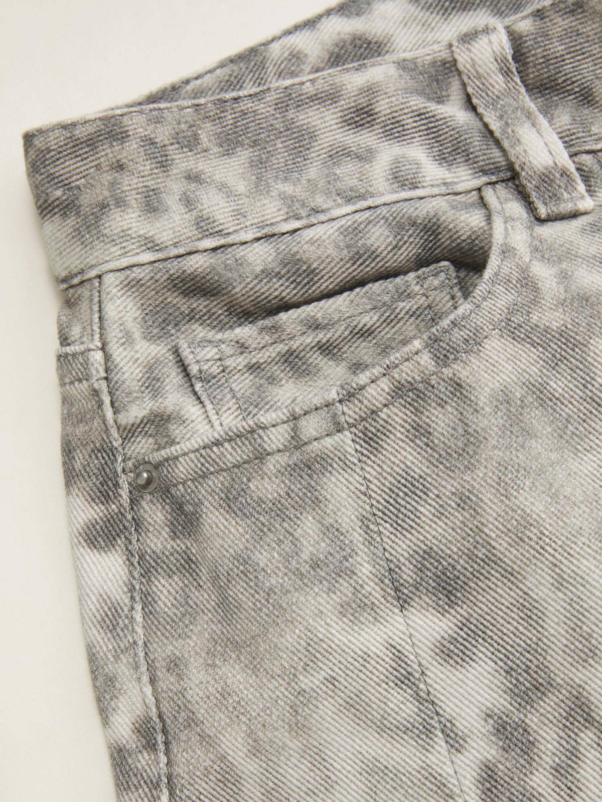 Denim Low Rise Solid Pocket Barrel-leg Jeans | BG78 - view 7