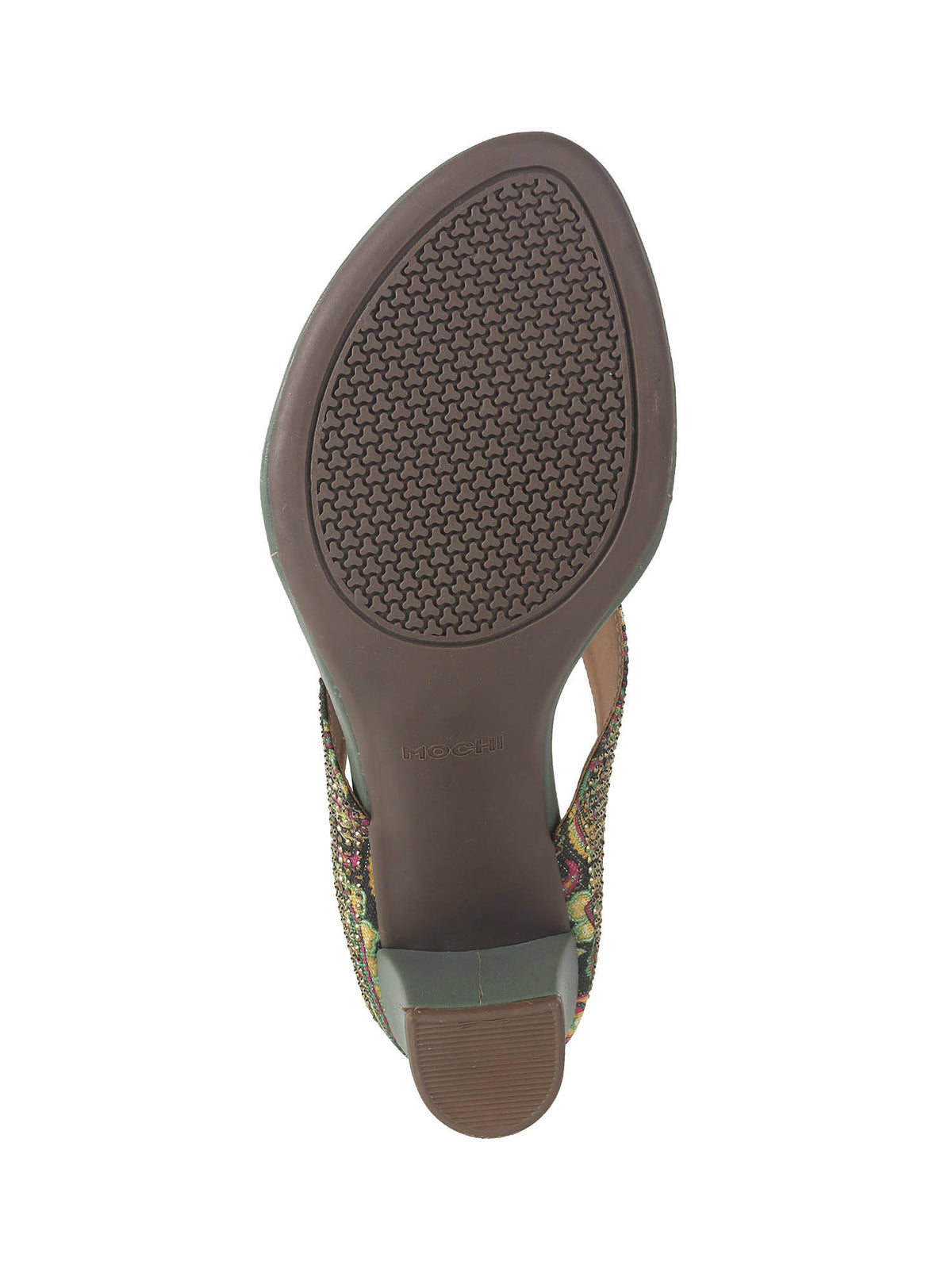 Women Green Party Block Heels | H78 - view 6
