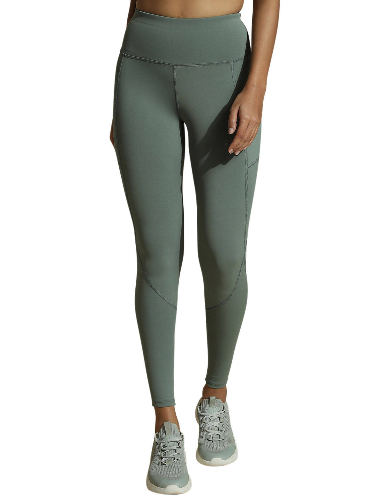 Green Aura Leggings Light Sage | L90 - view 1