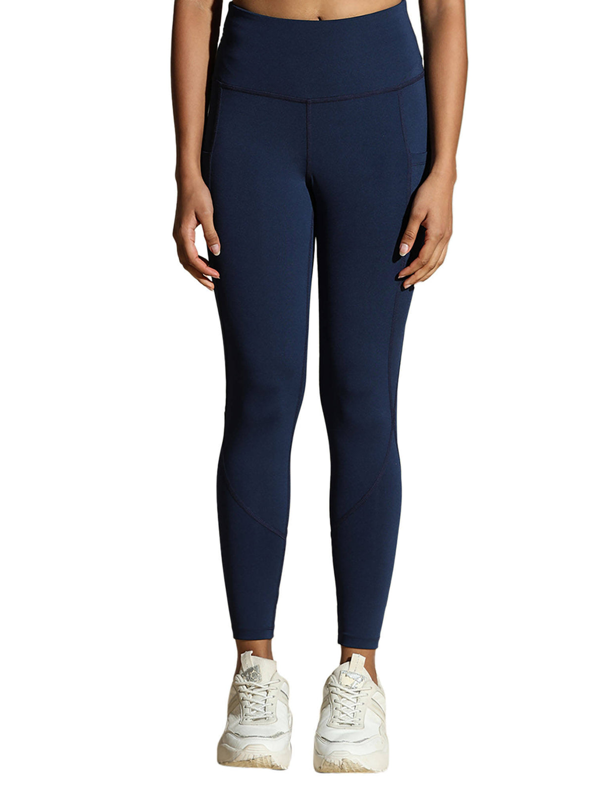 Navy Blue Aura Leggings Navy | L90 - view 1