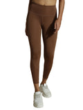 Brown Aura Leggings Waffle | L90 - view 1