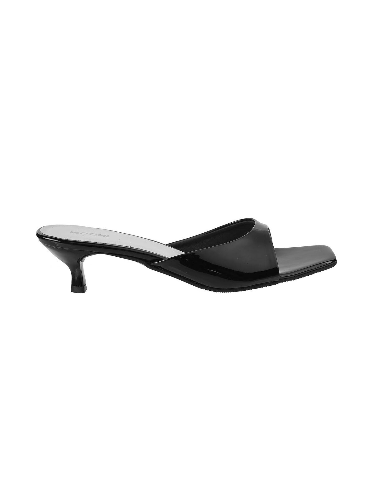 Plain Black Heels | H78 - view 2
