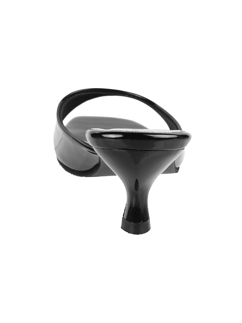 Plain Black Heels | H78 - view 3