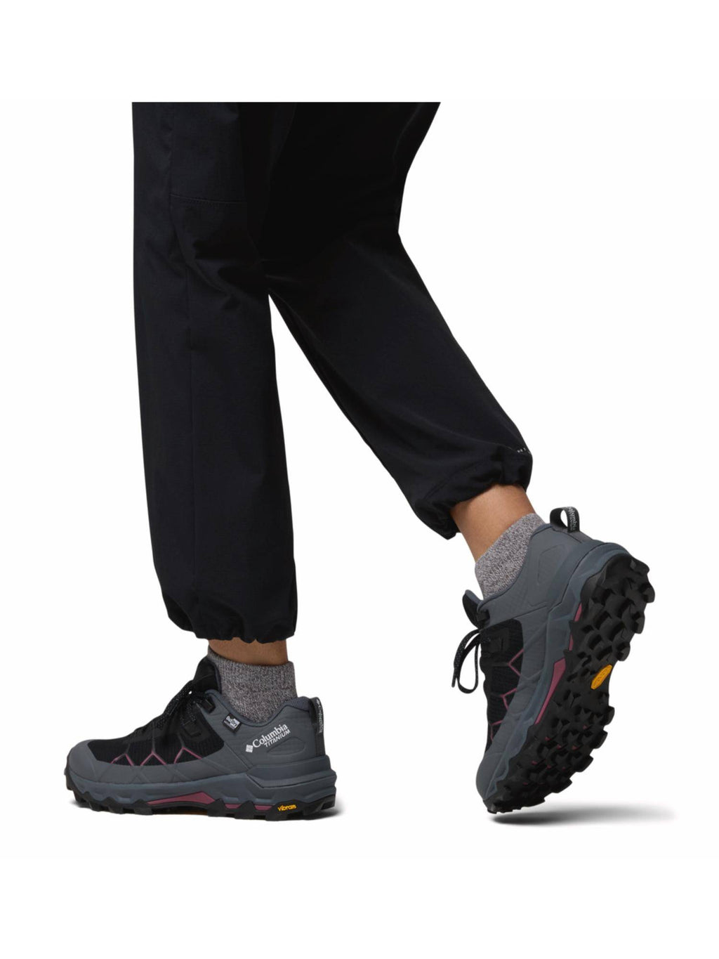 Women Navy Blue Outdry Peakfreak Titanium Hiking Trekking Shoes | SH9 - view 1