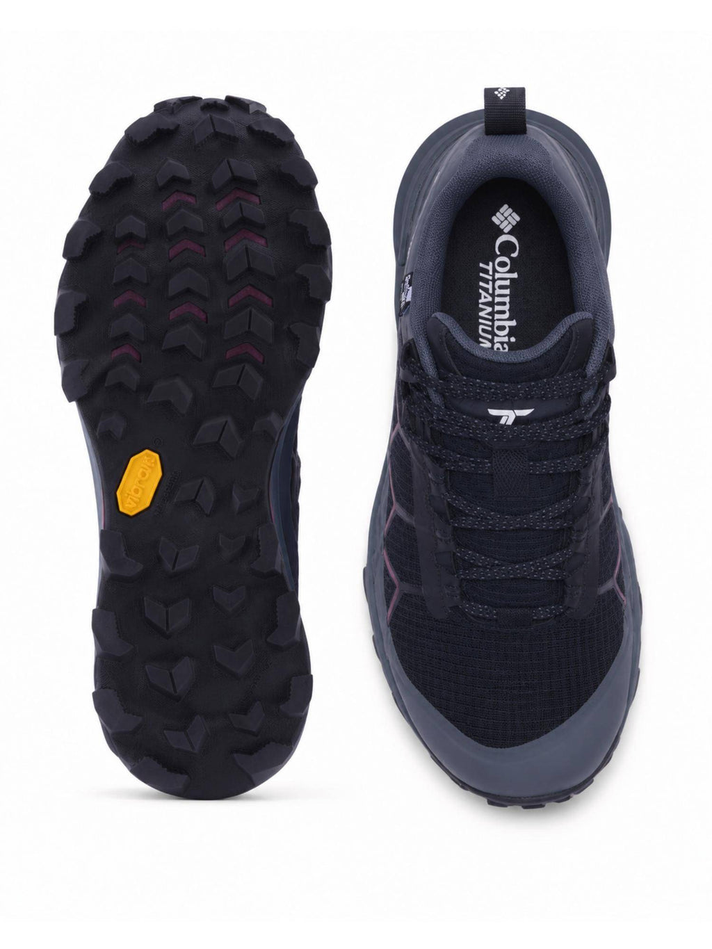 Women Navy Blue Outdry Peakfreak Titanium Hiking Trekking Shoes | SH9 - view 4
