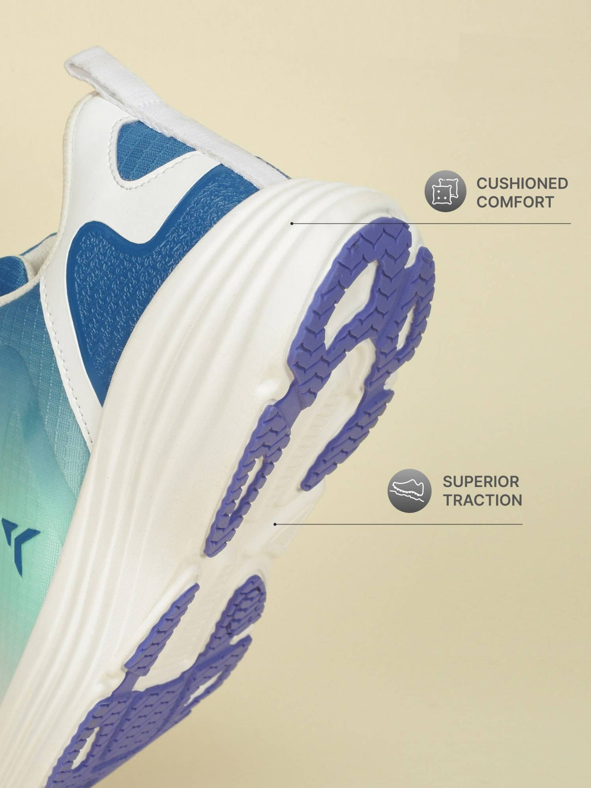 Womens Gravix Running Shoes - Sea Blue | SH9 - view 5