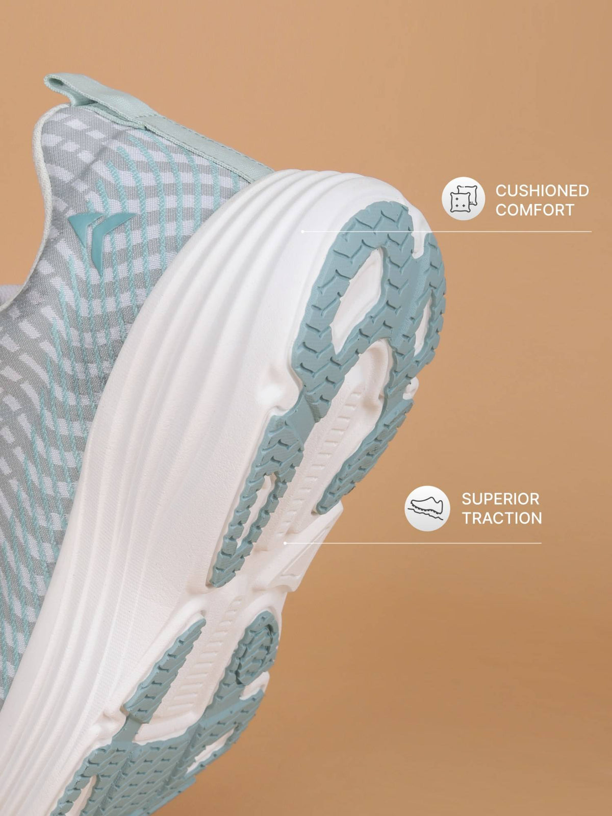 Women's Aeris Running Shoes - Green | SH9 - view 5