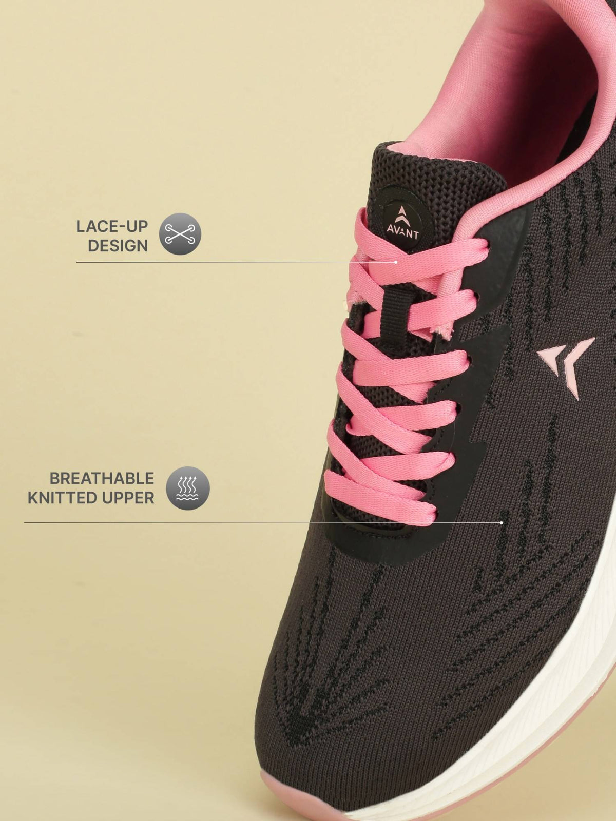 Women's PaceX Running Shoes - Black | SH9 - view 4