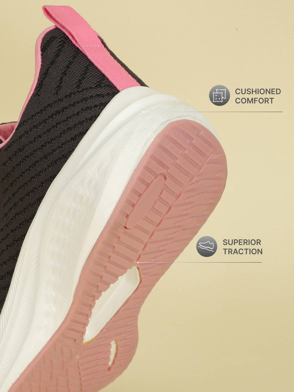Women's PaceX Running Shoes - Black | SH9 - view 5