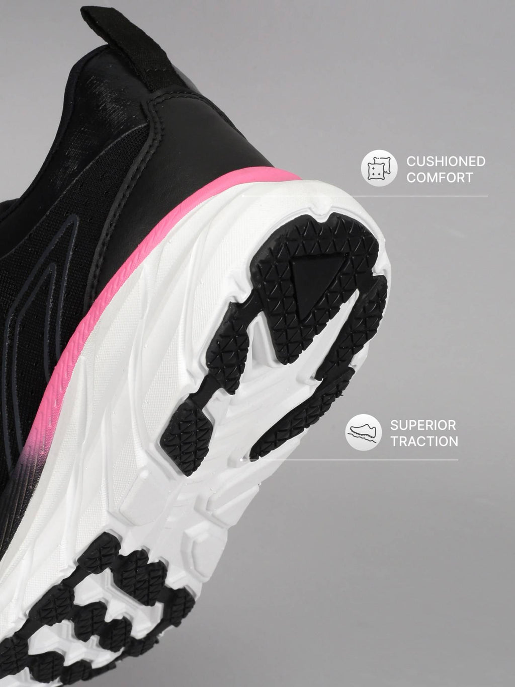 Women's Soara Running Shoes - Black | SH9 - view 5