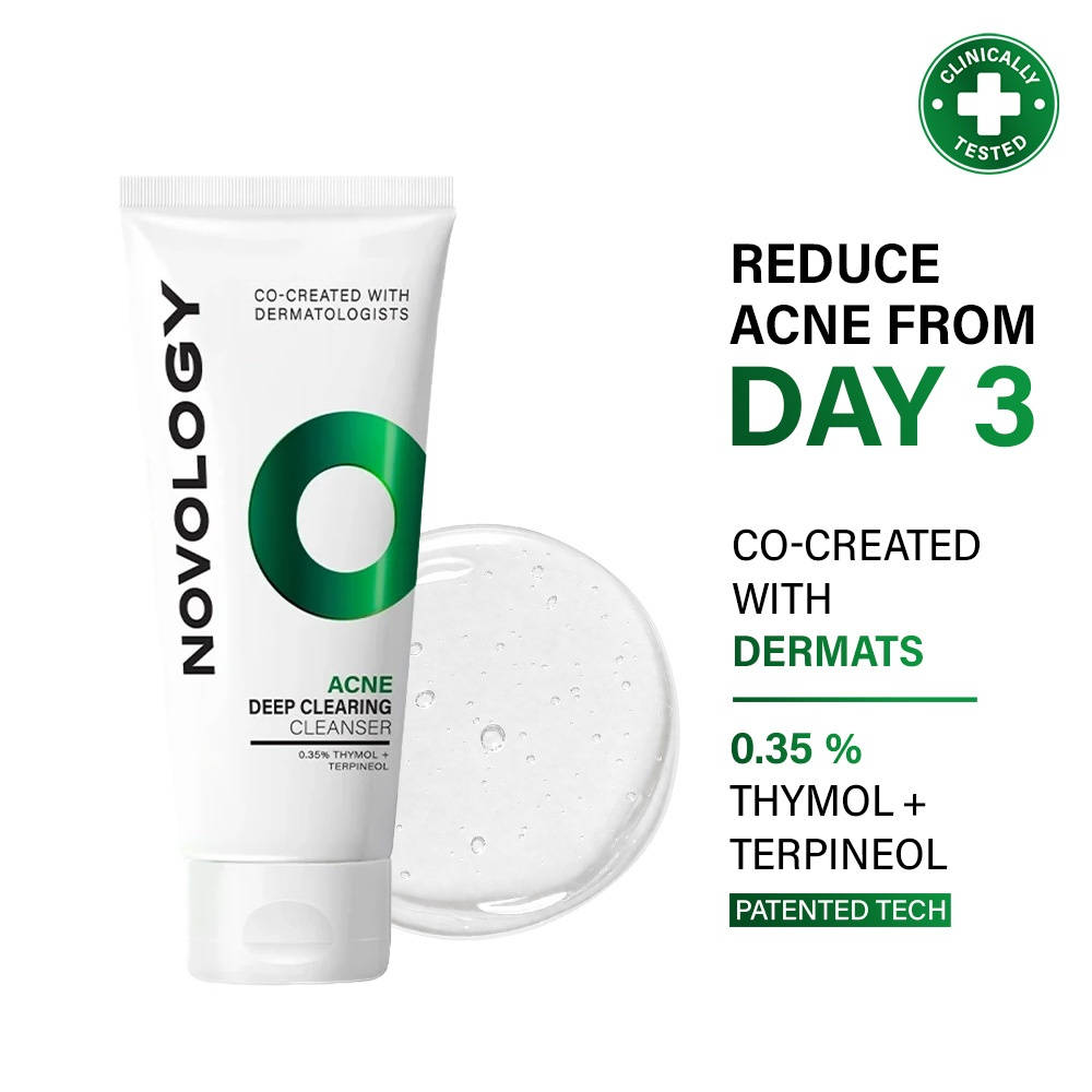 Acne Clearing Foaming Cleanser, Facewash For Pimples, Sensitive Skin, Dermat Tested | FC3 - view 1