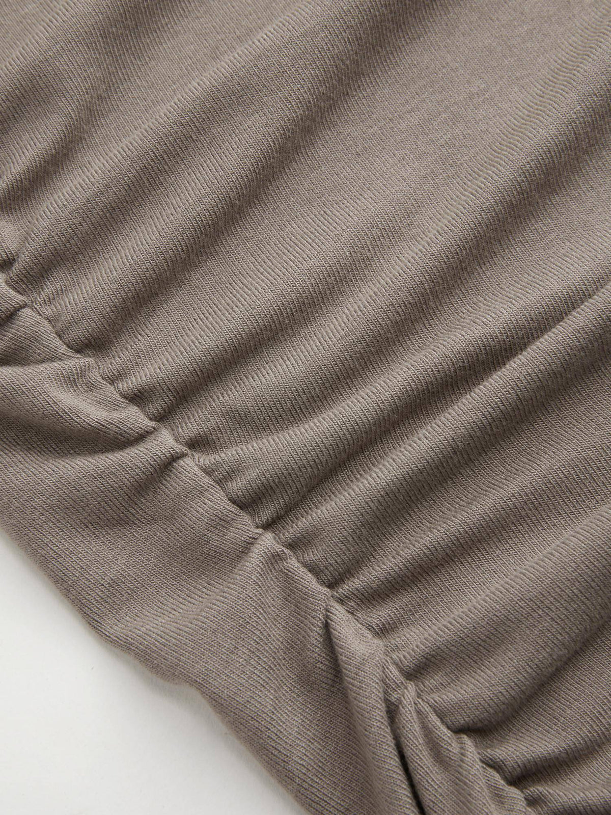 Boat Neck Ruched Tee | TS56 - view 4
