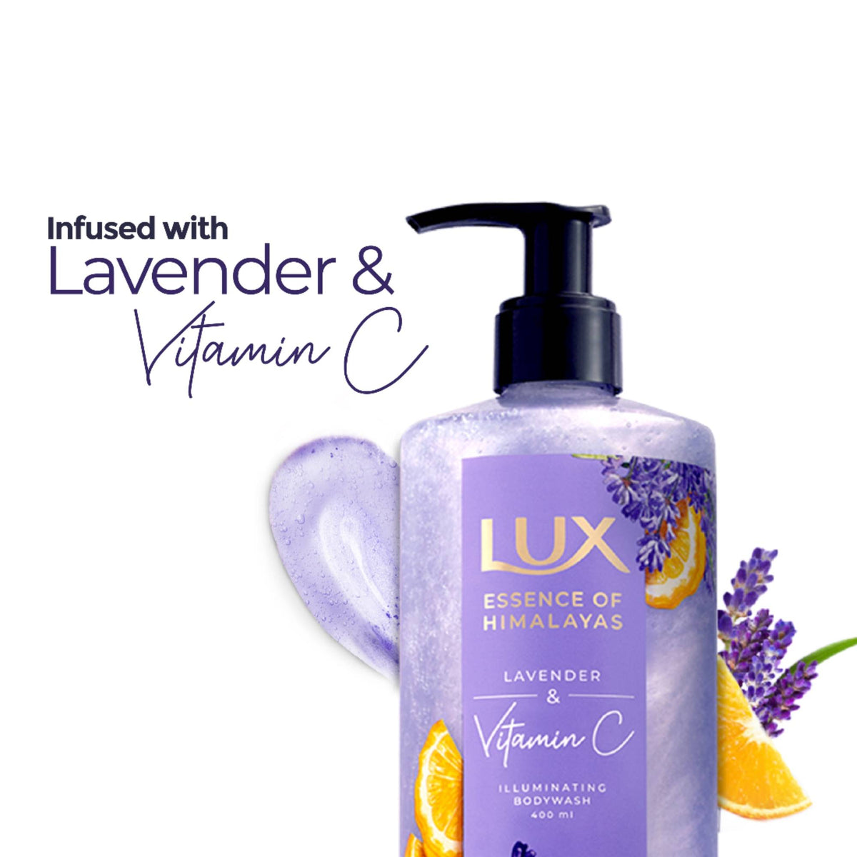 Essence Of Himalayas Lavender & Vitamin C Illuminating Body Wash | B20 - view 1
