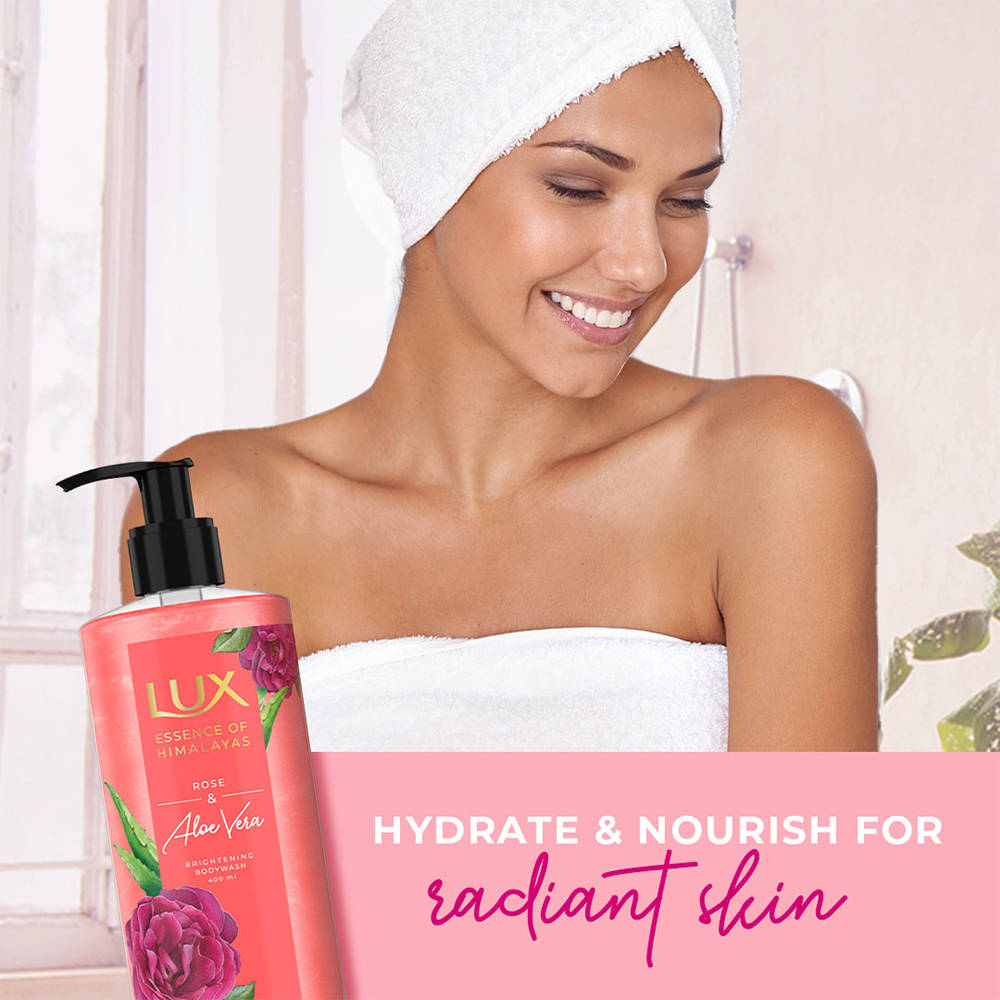 Essence Of Himalayas Rose & Aloe Vera Brightening Body Wash | B20 - view 4