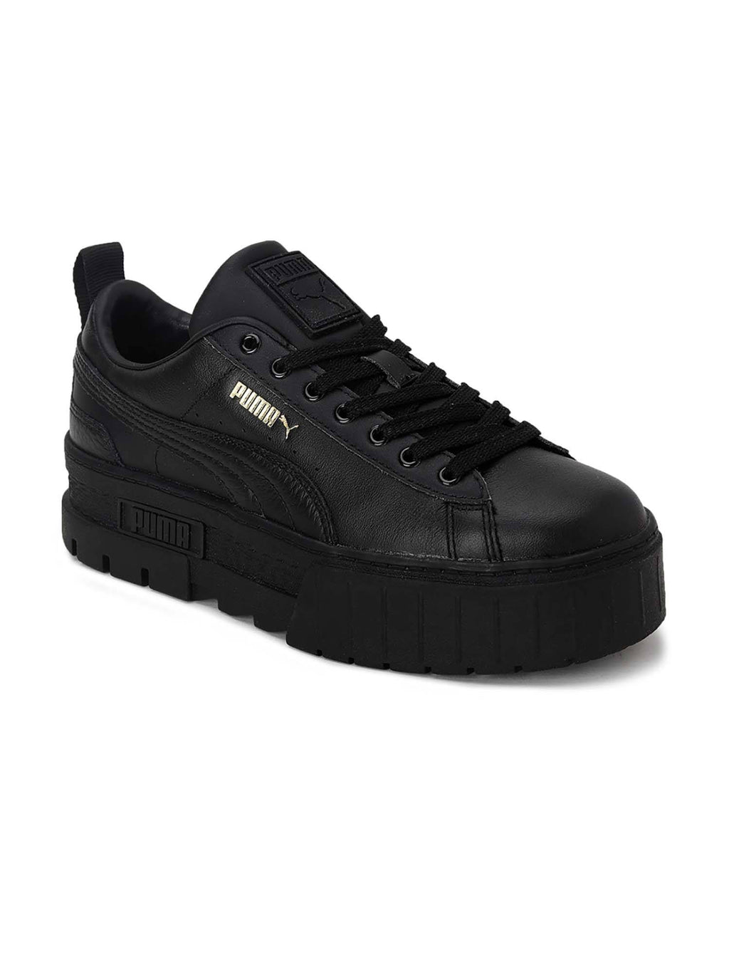 Mayze Classic Womens Black Casual Sneakers | SN09 - view 2