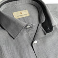 Shepherd Houndstooth Shirt In Smokey Black
