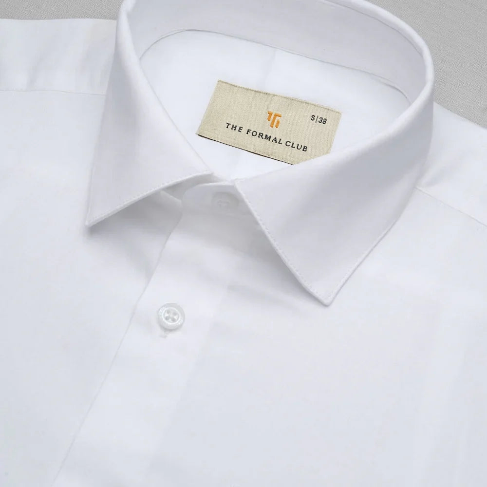 Whisper Easy To Iron Shirt In Cloud White