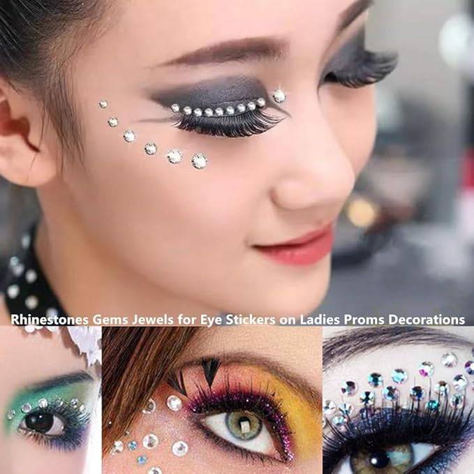 Face Gems & Pearl Stickers Kit | T32 - view 5