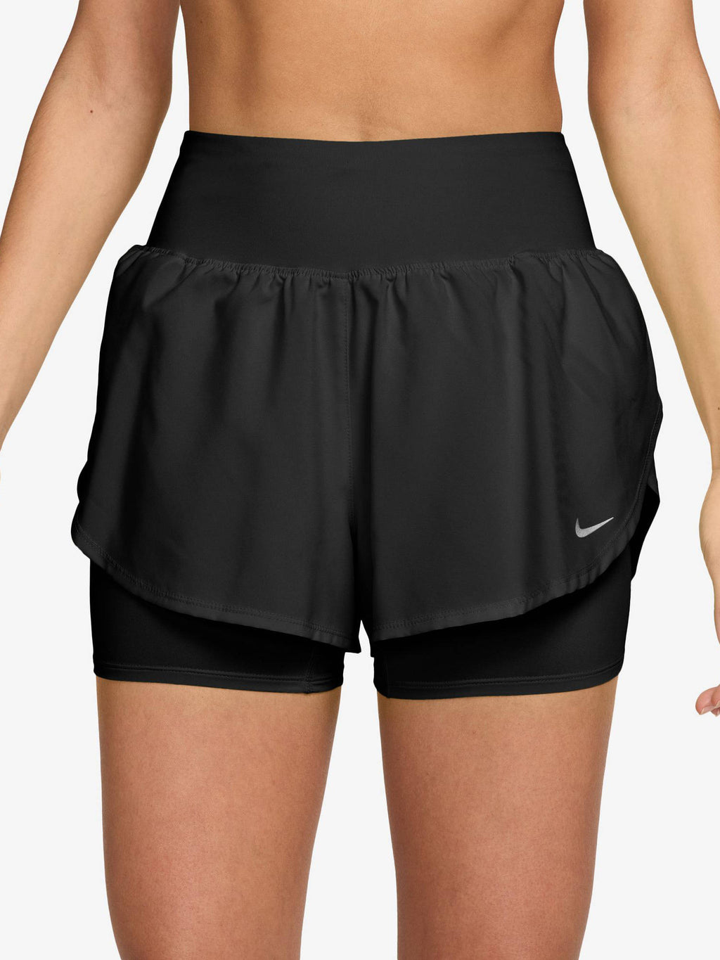 Sportswear Women Black Flow Shorts - view 1