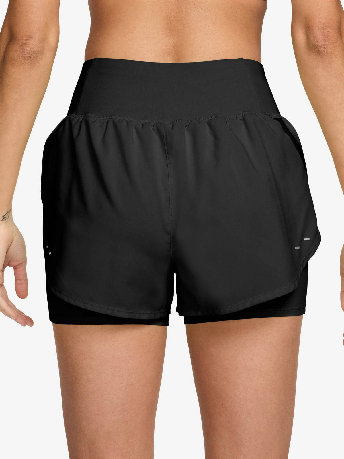 Sportswear Women Black Flow Shorts - view 2