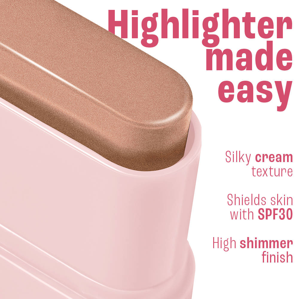 9to5 Hya Beach Edit Blush, SPF 30, Creamy Texture, Dewy Finish - Golden Getaway | F14 - view 4