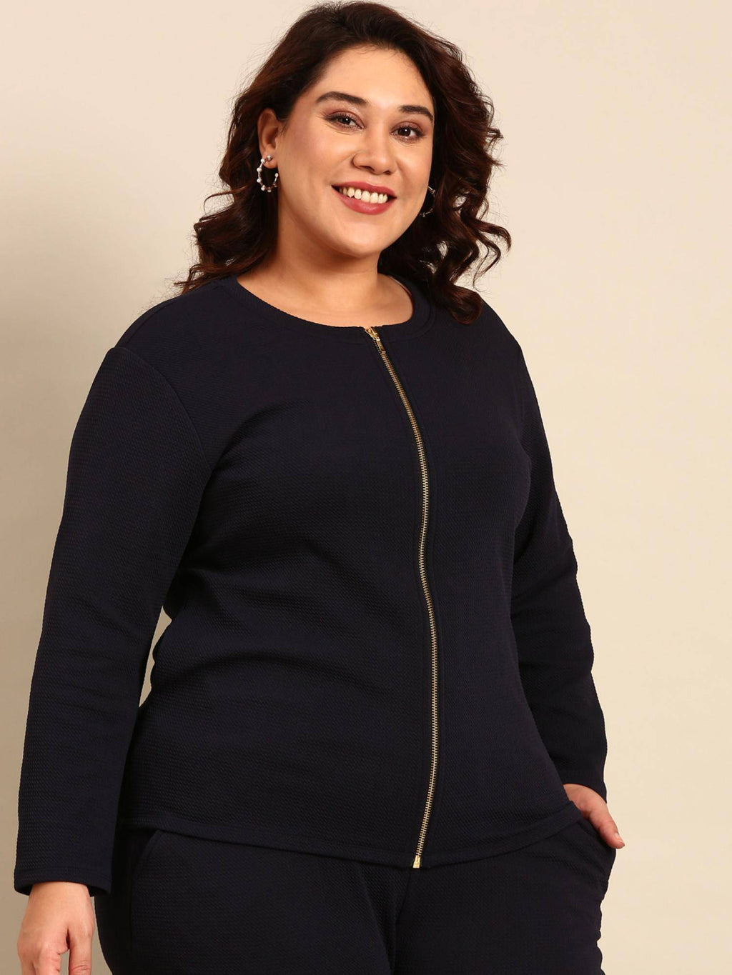 Navy Formal Jacket | JC78 - view 3