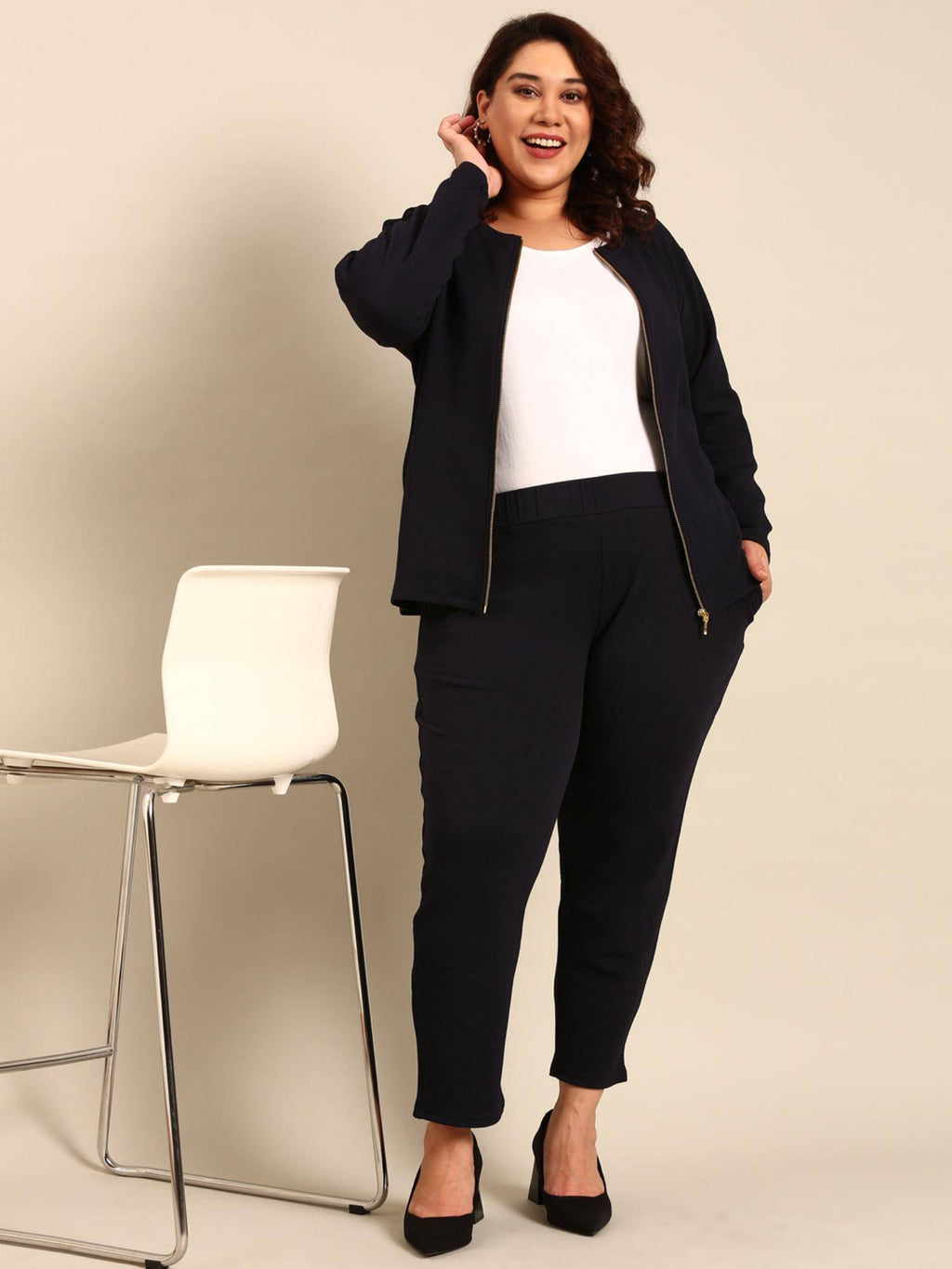 Navy Formal Jacket | JC78 - view 6