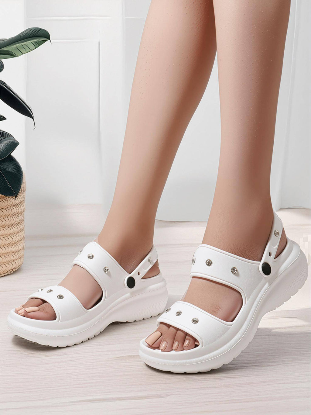 Women Sandals Beige | SD89 - view 26