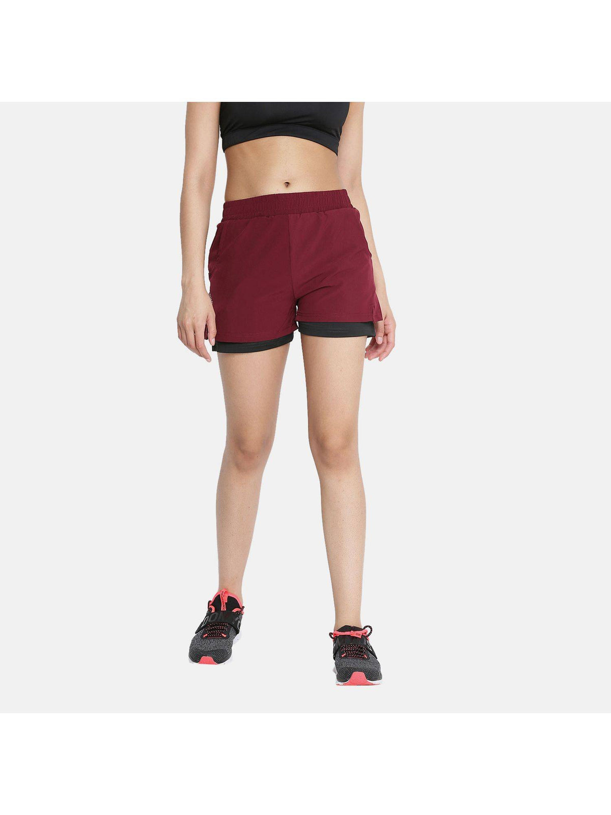 Double Layered Shorts for Women - view 1