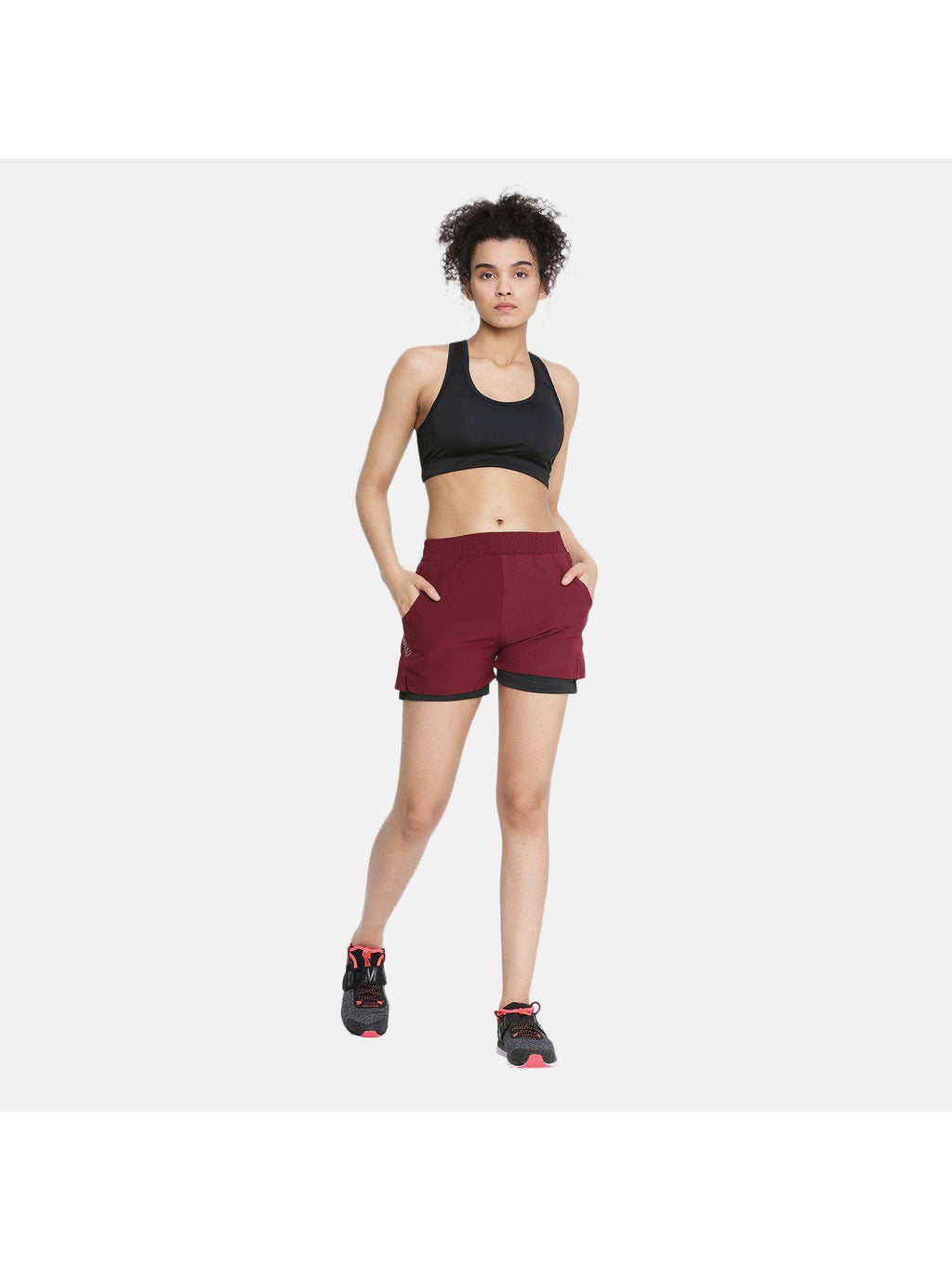 Double Layered Shorts for Women - view 2