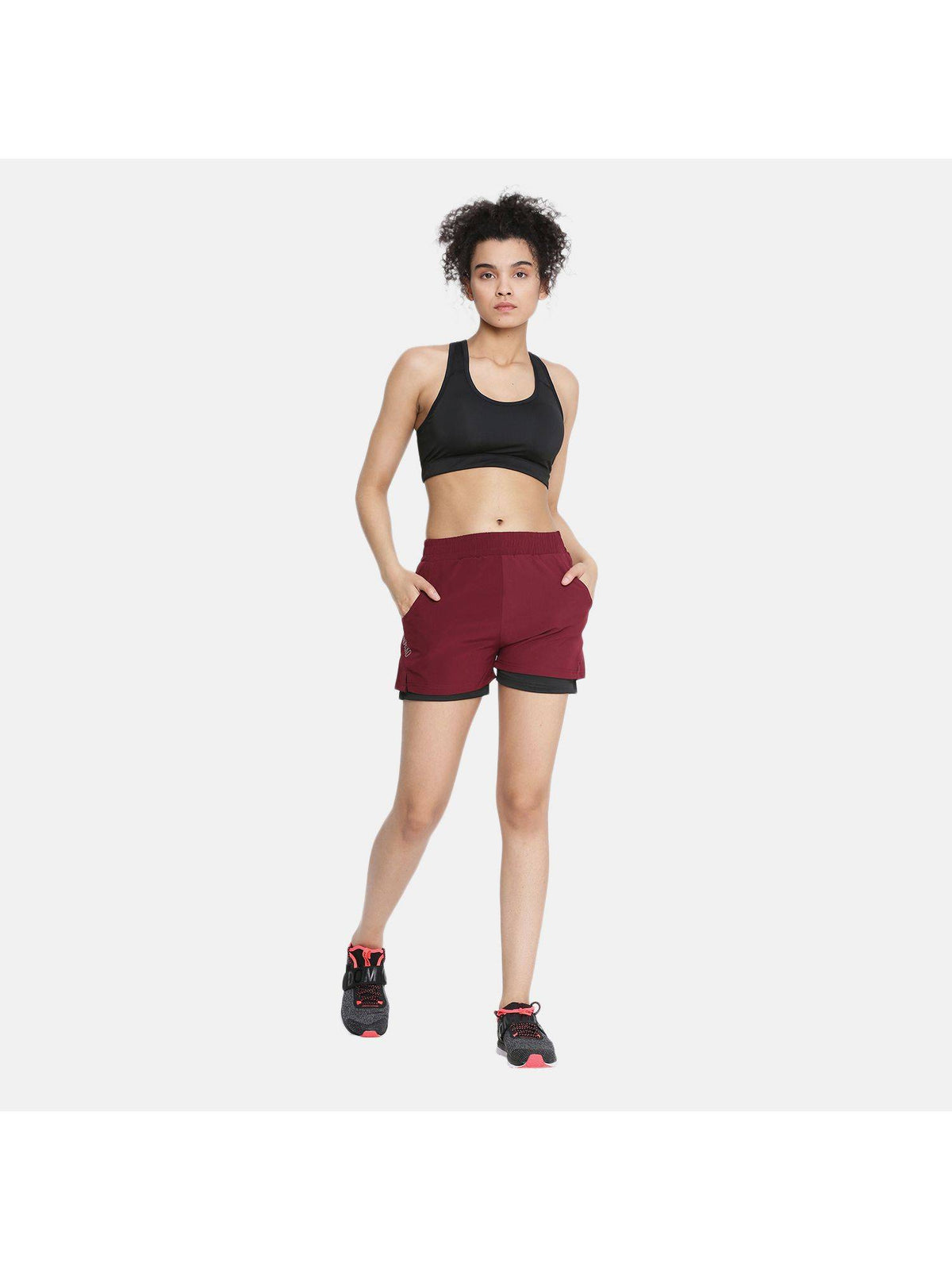 Double Layered Shorts for Women - view 2