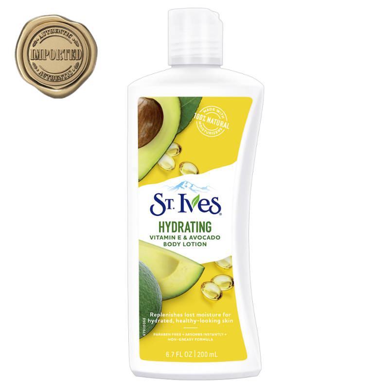 Hydrating Vitamin E & Avocado Body Lotion, 100% Natural Moisturizers | B20 - view 2