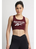 Women Maroon Printed Sports Bra | sb09 - view 1
