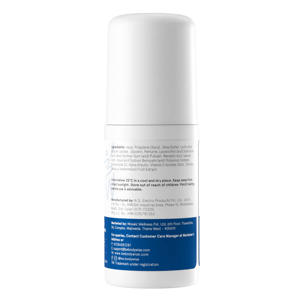 4% AHA BHA Underarm Roll On Deodorant Watermelon Fragrance - Treats Odour & Pigmentation | BWS9 - view 8